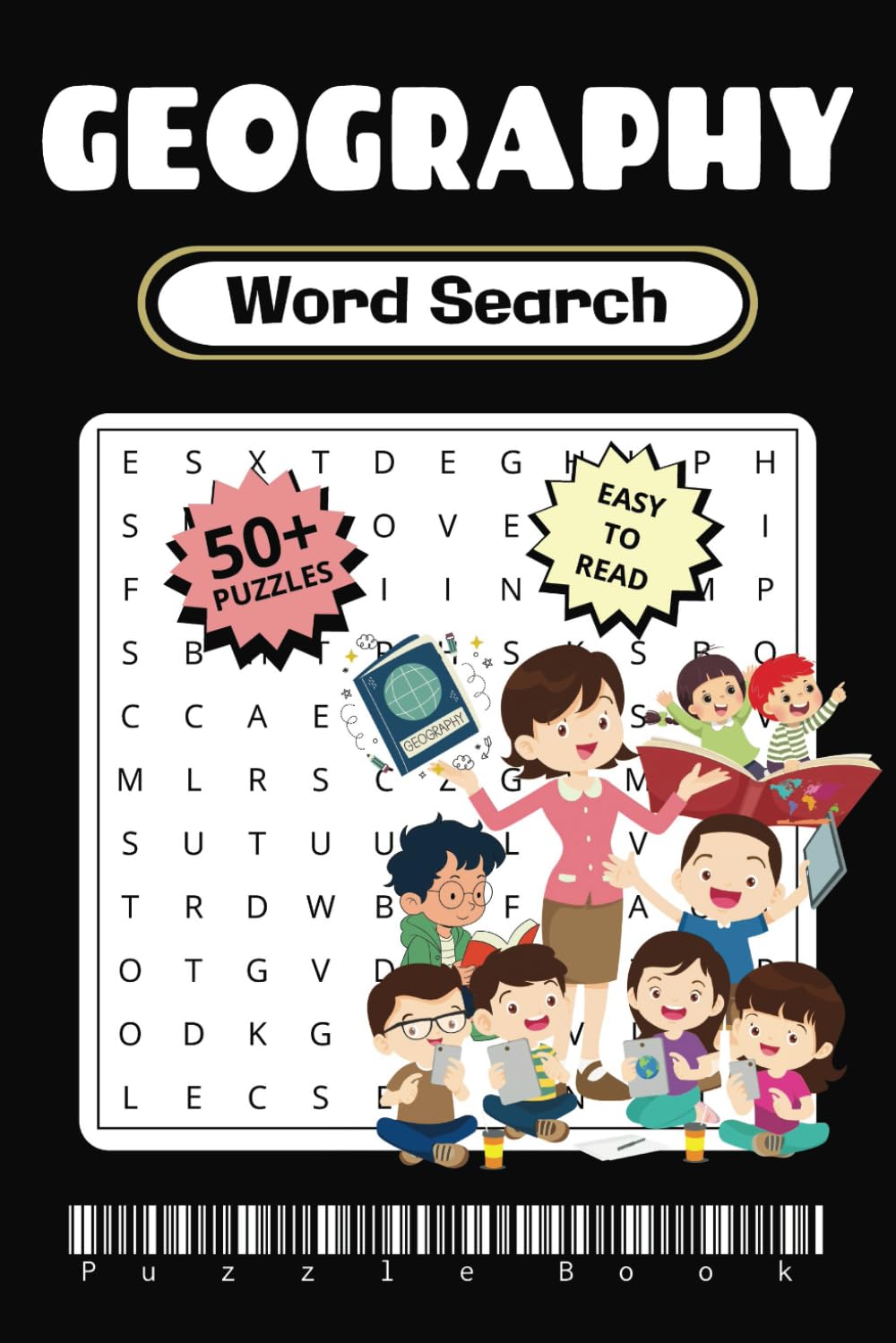 Geography Word Search Puzzle Book: Fun and Educational Word Hunts Featuring Countries, Capitals, Landmarks, and Continents | 6x9 inches, 110 pages | ... Great for Kids, Students, and Travel Lovers