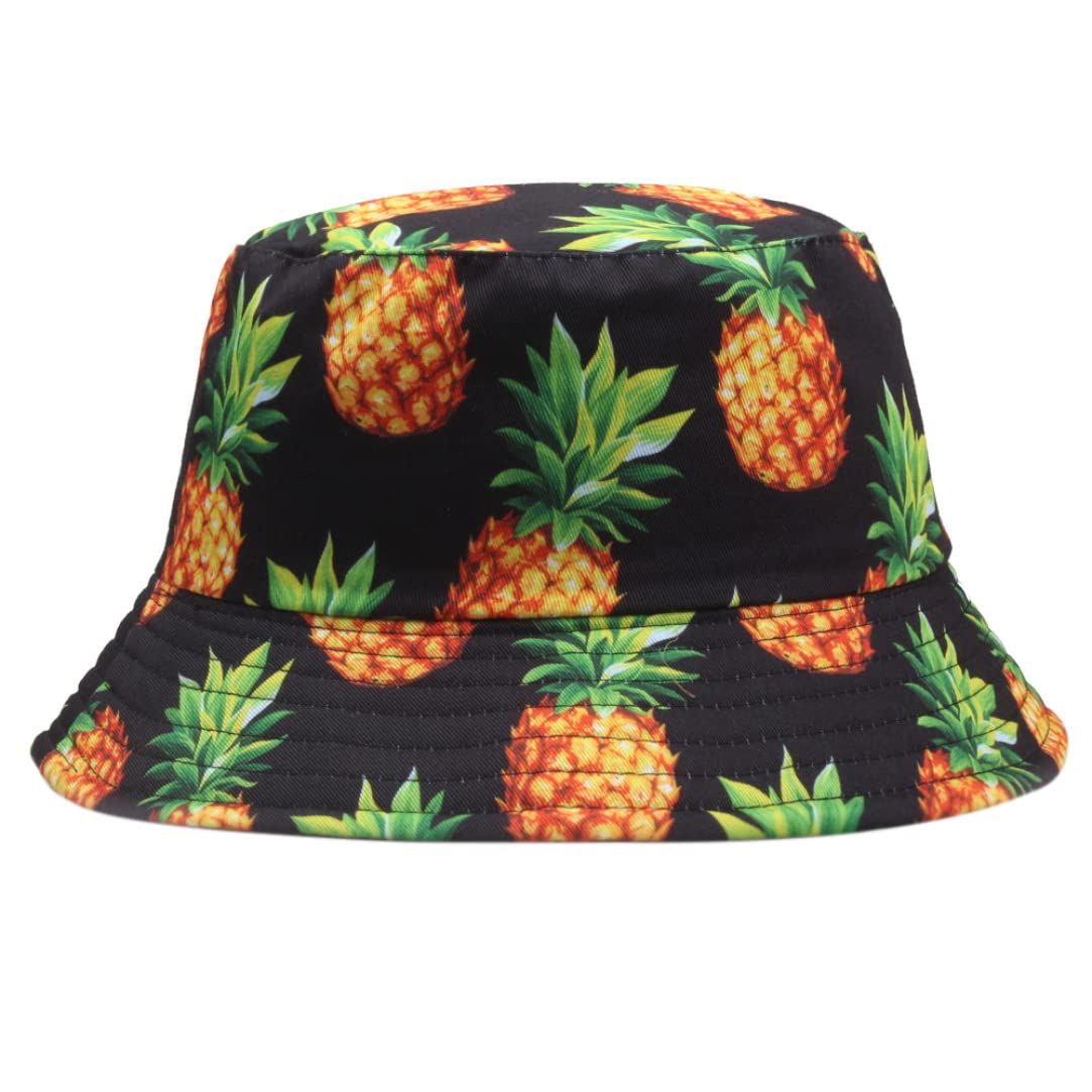 SouiWuzi Unisex Lindo hombzo Estampado con Sombrero Creativo de piña