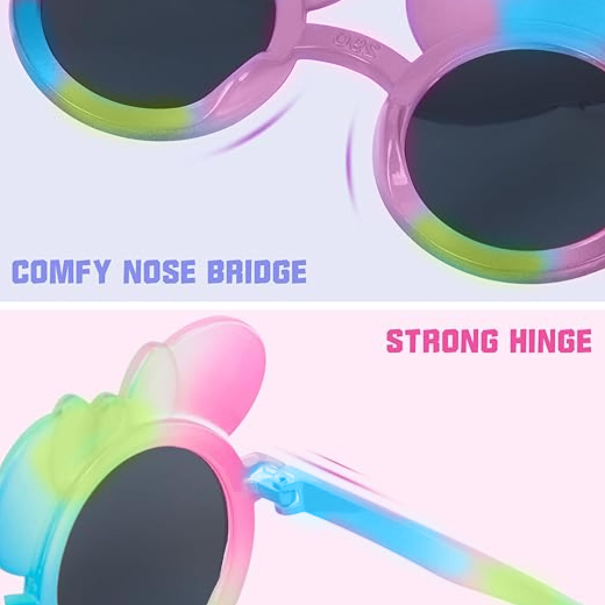 BabyMoon Baby Boys Girls Cartoon Style Unisex Kids Sunglasses | 2 To 10 Year 2