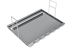 Full Size Rectangular Griddle for Weber Spirit Grills, Flat Top Griddle Insert...