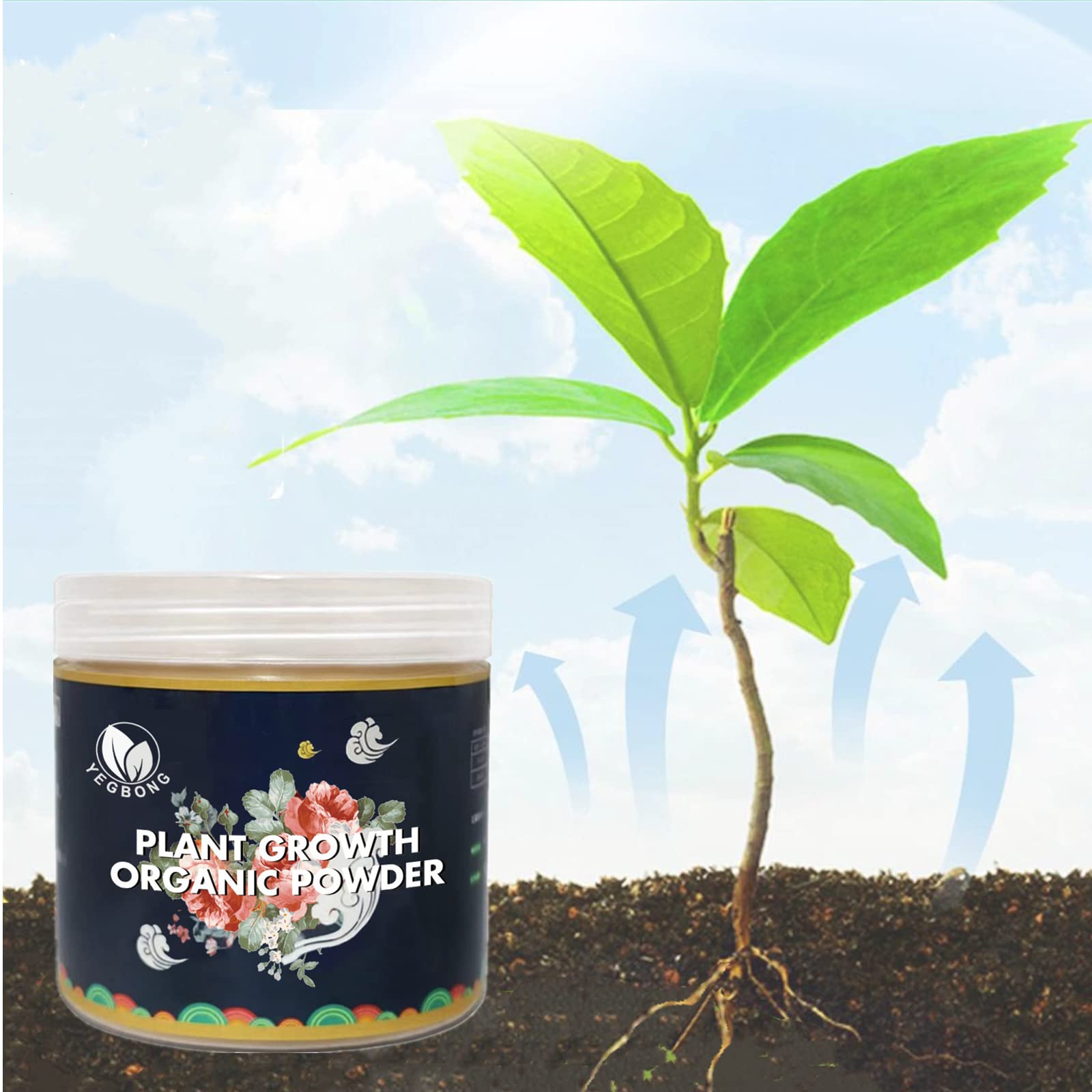 2023 New Plant Growth Enhancer Supplement,Plant Grow Enhancer Supplement,Promotes Rooting Rescue The Disease Seedlings,Plant Growth Enhancer Comprehensively Adjust Plant Growth and Development (1pcs)