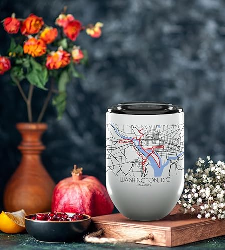 Miniatura 365 de TJ Originals Marine Corps Trail - Taza de café de cerámica de 11 onzas, regalos motivacionales para hombres, recuerdo de camino de maratón, regalo