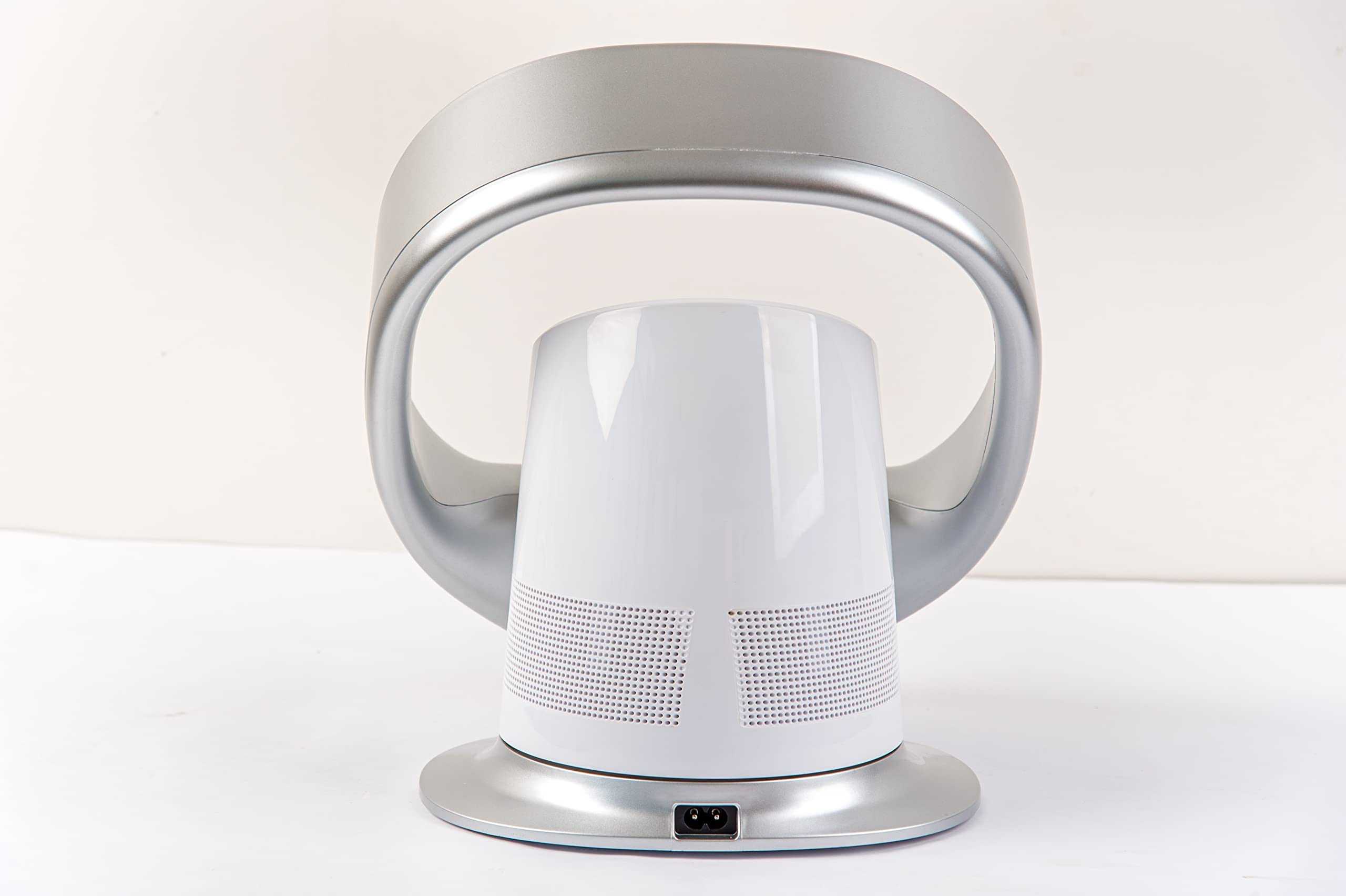 Tuuli Ventilatore da Parete Senza Pale: 9 Velocità, Oscillazione 80°, WIFI, Touch Screen, Telecomando, Risparmio Energetico (1, BIANCO)