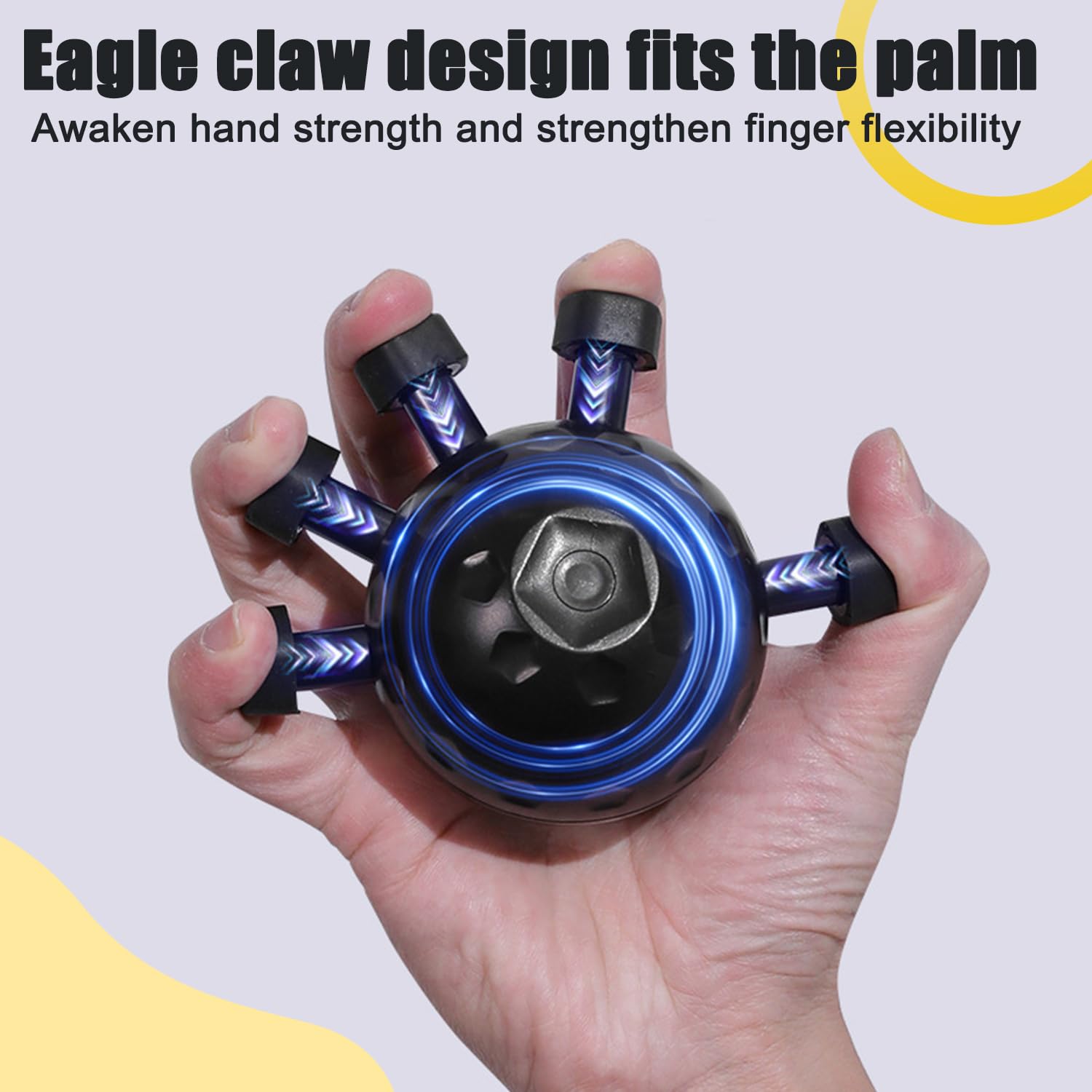 Zivkit Lot De 6 Exercices De Doigts - Entraîneur De Doigts - 6 Niveaux De Résistance