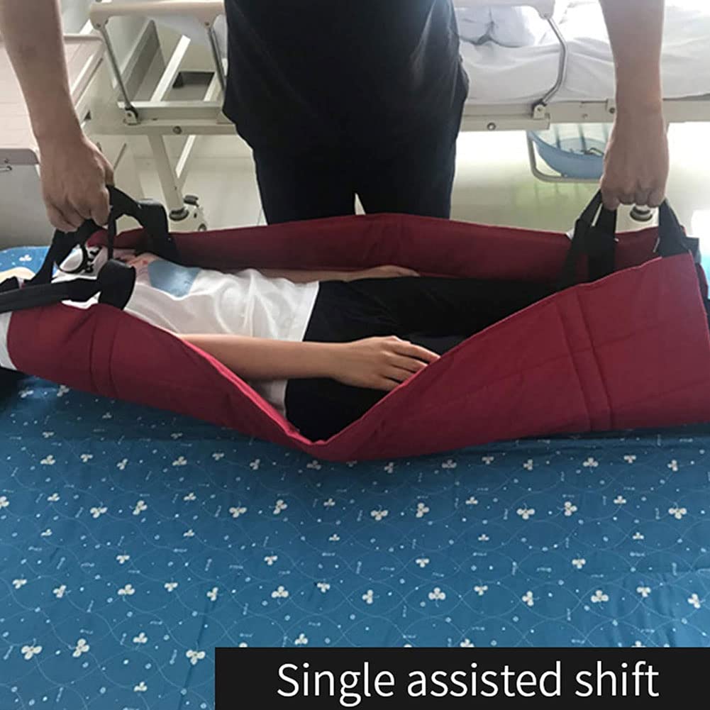 Almohadilla de posicionamiento para Cama con Asas, sábanas para Tablas de Transferencia, Tablas de Transferencia, Correa Deslizante, Eslinga elevadora para Pacientes, sábana Deslizante, Ayuda par