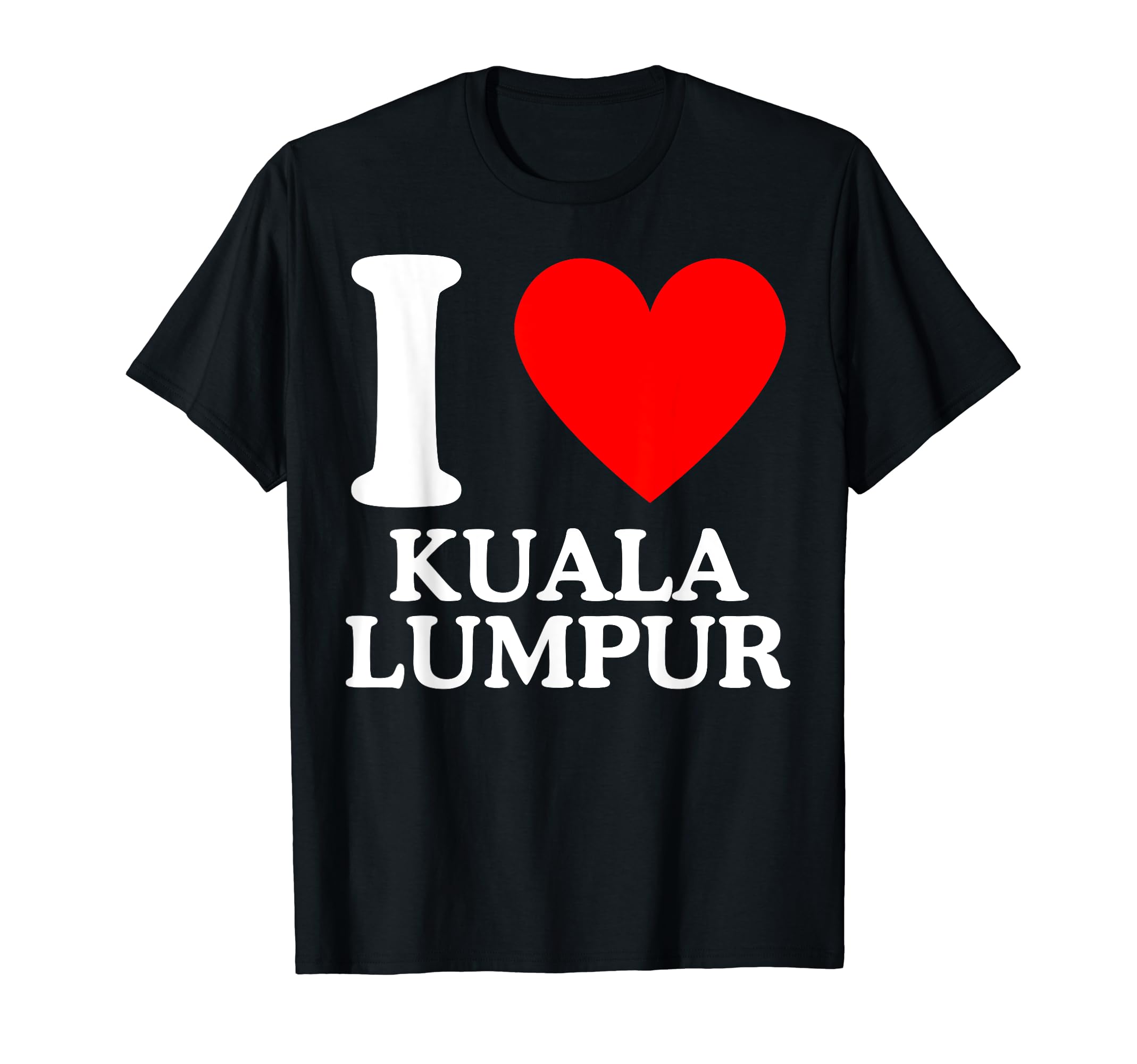 Amazon | I Love Kuala Lumpur Tシャツ - I Heart クアラルンプール T