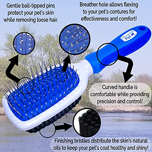 Horicon Pet 6 In 1 Premium Dog Brush Set Dog Grooming Brushes Ball