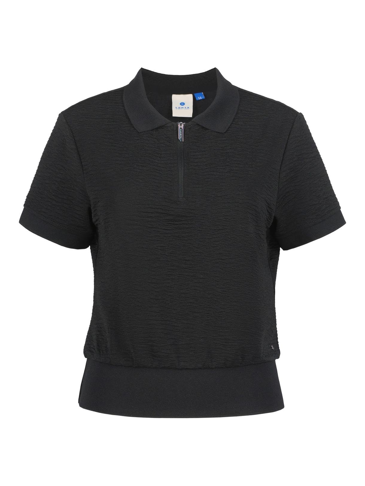 Luhta Ilmala - Polo da donna con collo alto e mezza cerniera, comoda, moderna e ideale per il tempo libero e le attività all'aperto.