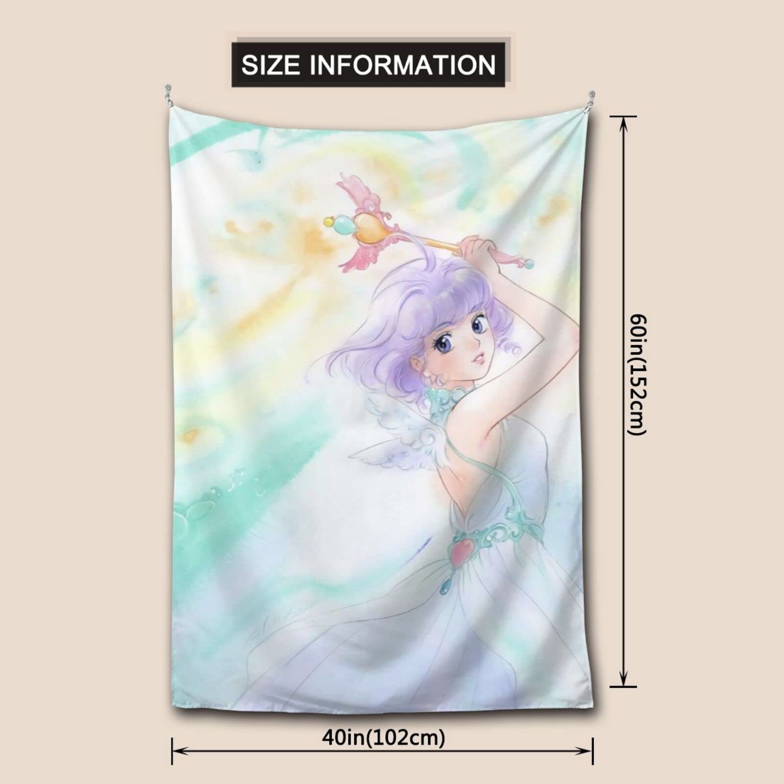 Amazon.co.jp: 魔法の天使 クリィミーマミ (8) タペストリー 壁掛け布 