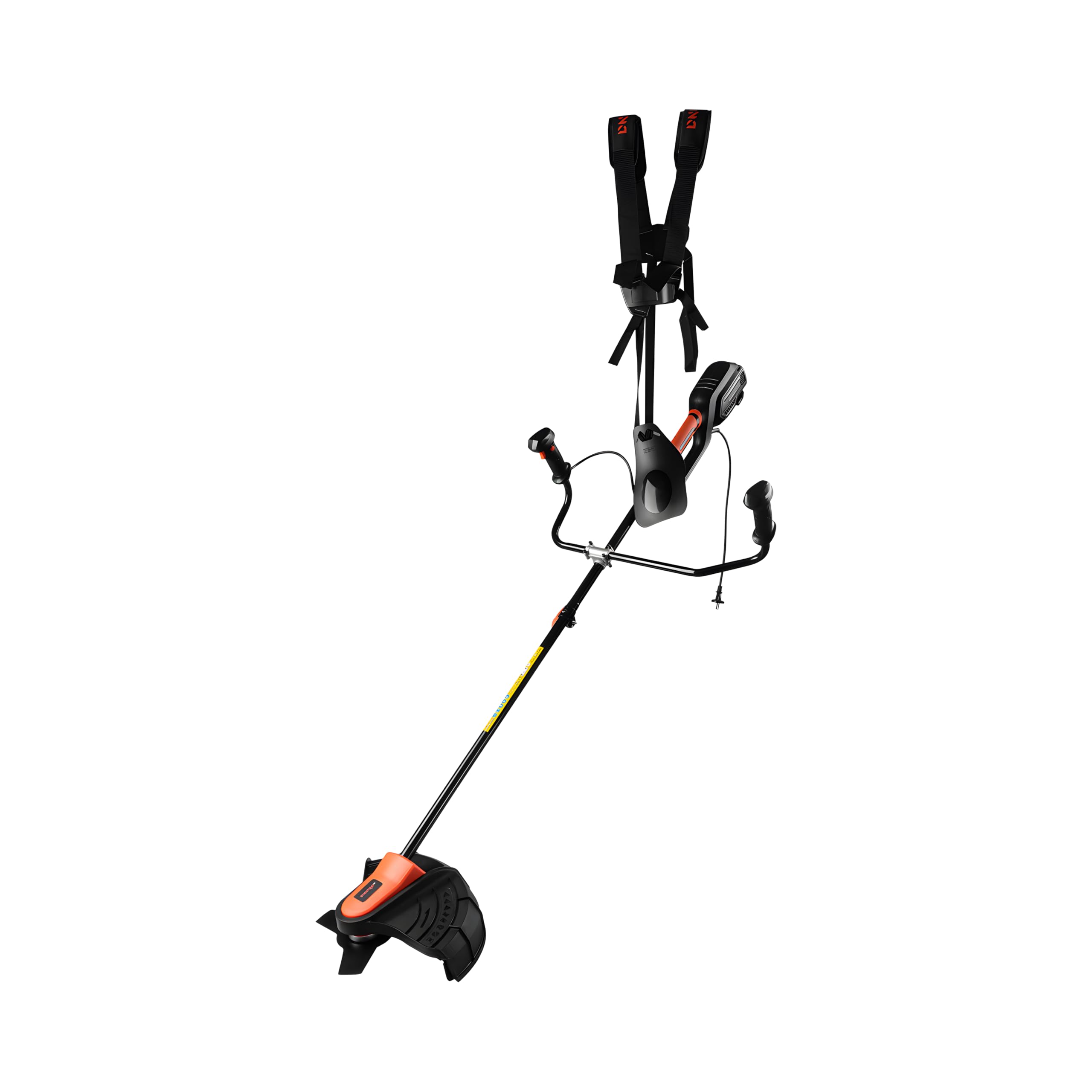 Desbrozadora Eléctrica con Cable 150S - Motor 1500W Arranque Suave y Protección Térmica - Hilo 355mm + Cuchilla 3T - Barra Aluminio Telescópica Ajustable - por Dnipro-M