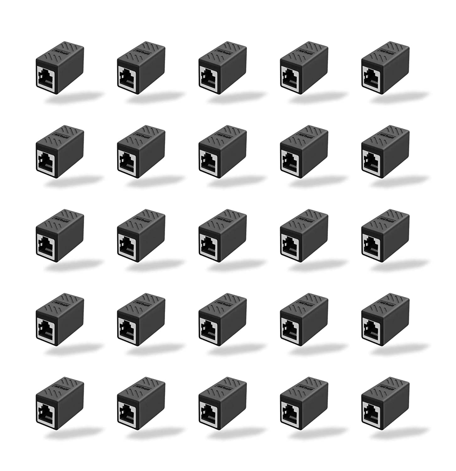 SPYTEK RJ45 Inline Coupler Cat7/Cat6/Cat5e Ethernet Network Cable Extender Connector (Pack of 25) Black (B0BYW6T9RD) Amazon Price History, Amazon Price Tracker