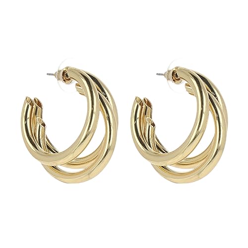 Different Ways To Wear Gold Hoop Earrings tetsumaga