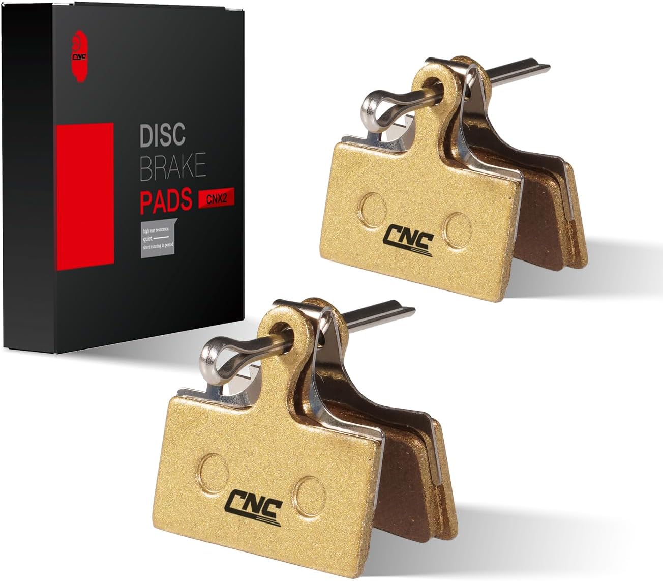 Bike Disc Brake Pads for Shimano Deore XTR M9000 M8000 M987 M988 M985 M615 M675 M785 XT SLX M7000 M666 RS785 g01s/g02s/g03s/g01a/g02a/g03a（Resin/Semi-Metallic/Polymetallic）