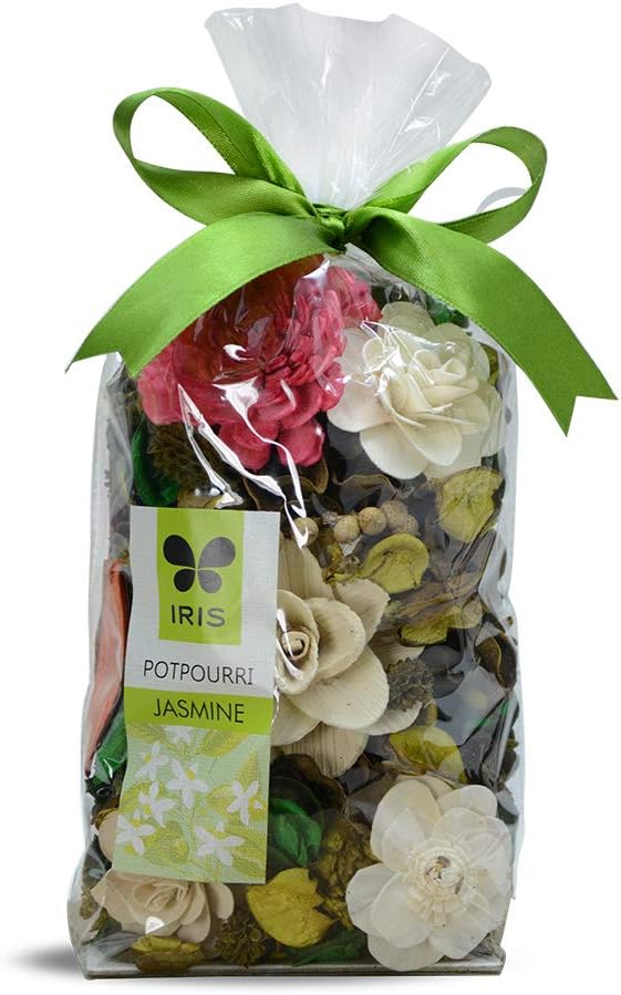 - IRIS Jasmine Home Fragrance Potpourri (140gm) | Natural Decoration | Mood Enhancer | Perfect for Home Decor and Gifts