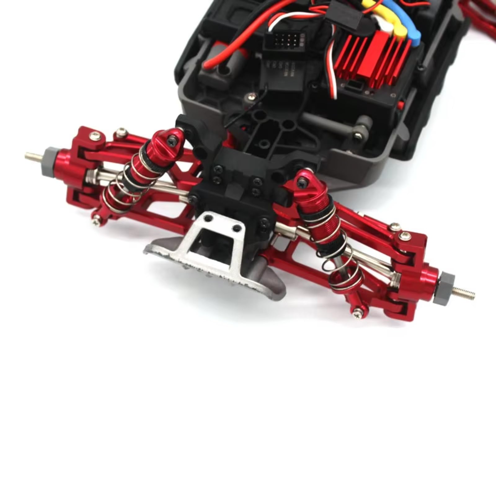 pour MJX H16 16207 16208 16209 16210 1/16 Arbre De Transmission Avant Et Arrière en Métal CVD RC Car Upgrades Parts Accessories Modifications