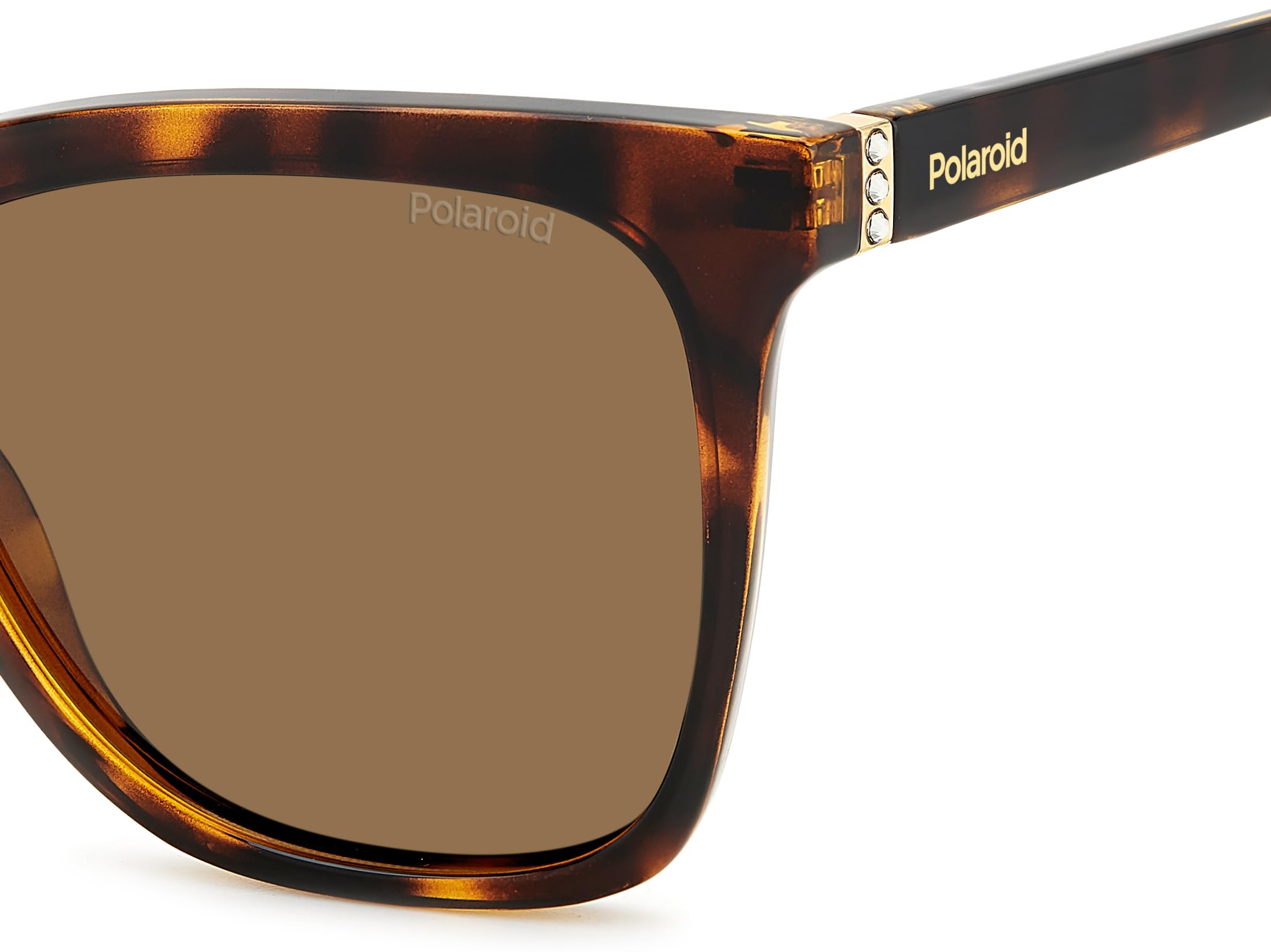 POLAROID Brille PLD 4155/S/X Größe 55-17 mm Havana polarisiert