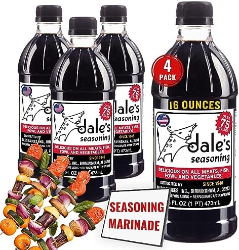 Dale's Liquid Steak Seasoning, 16 ounces (Pack of 4)