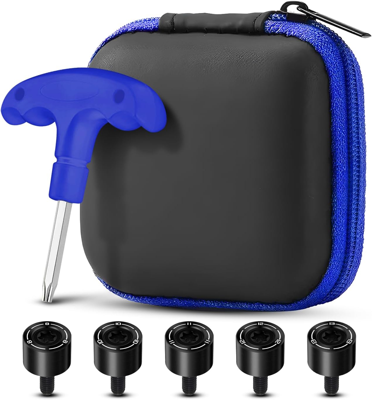 Maysun Driver Weight Kit Compatible with Qi4D Driver, 5pcs Golf Driver Weight Screw Set, Adjustable Swing Weight Tuning Kit Replacement for Qi4D Driver