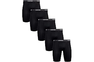 Izod Underwear for Men: Premium Performance Long Leg Boxer Briefs