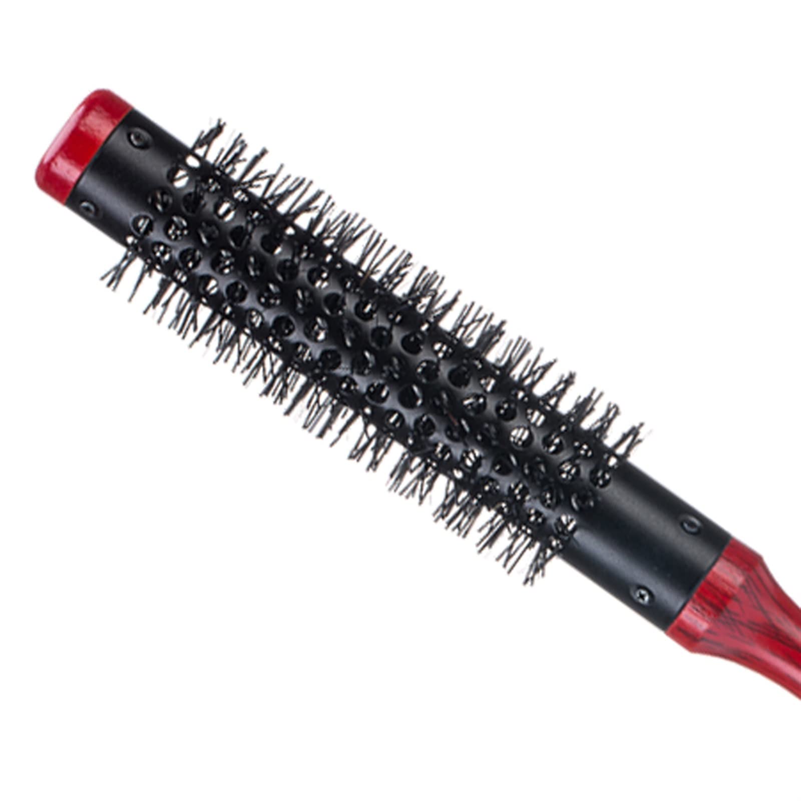 DieffematicSZ Grzebień Solid Wood Curly Hair Roll Comb Curly Hair Comb Hairdressing Tool