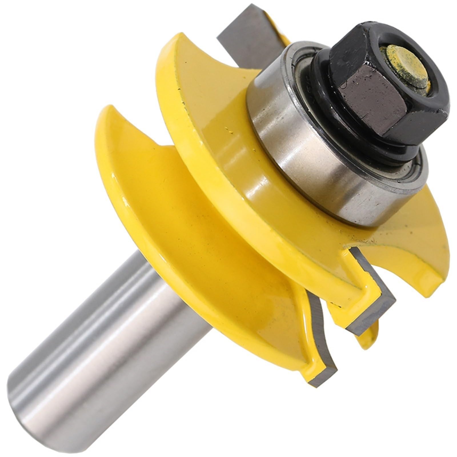 Fresa per scanalature, Fresa for legno for mortasa e tenone for porta dell'armadio 1/2 nel gambo 17-22 mm 2 pezzi o 3(3PCS)