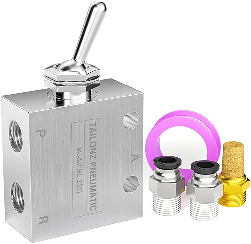 Miniatura 10 de TAILONZ PNEUMATIC Válvula electromagnética JM-07 del rodillo de la manera 1/4 de la manera de 2 posiciones 3