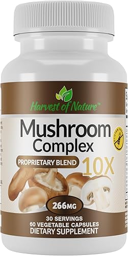 Harvest of Nature Complejo de hongos, 266 mg
