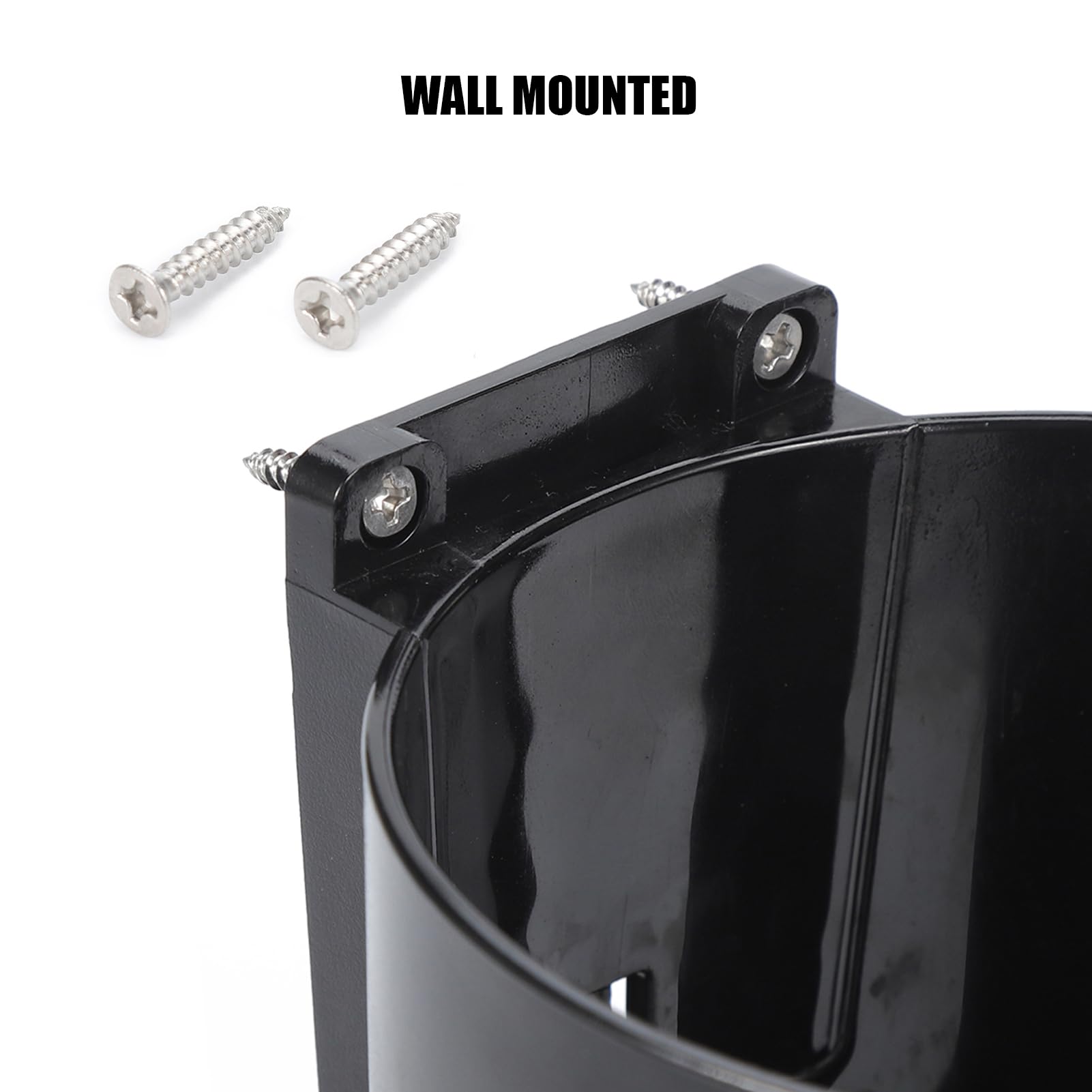 Portavasos para barco, soporte grande para tazas, universal de varios tamaños, para autos, camiones, caravanas, furgonetas, barcos (negro) (paquete de 1) 5