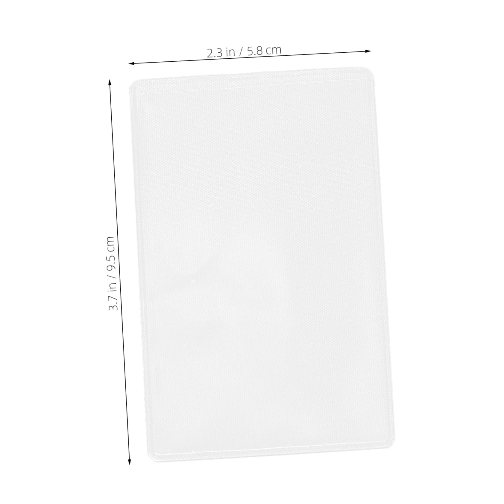 Veemoon Card Protector Sleeves 5pcs Id Holder Credit Card Holder PVC Material Waterproof