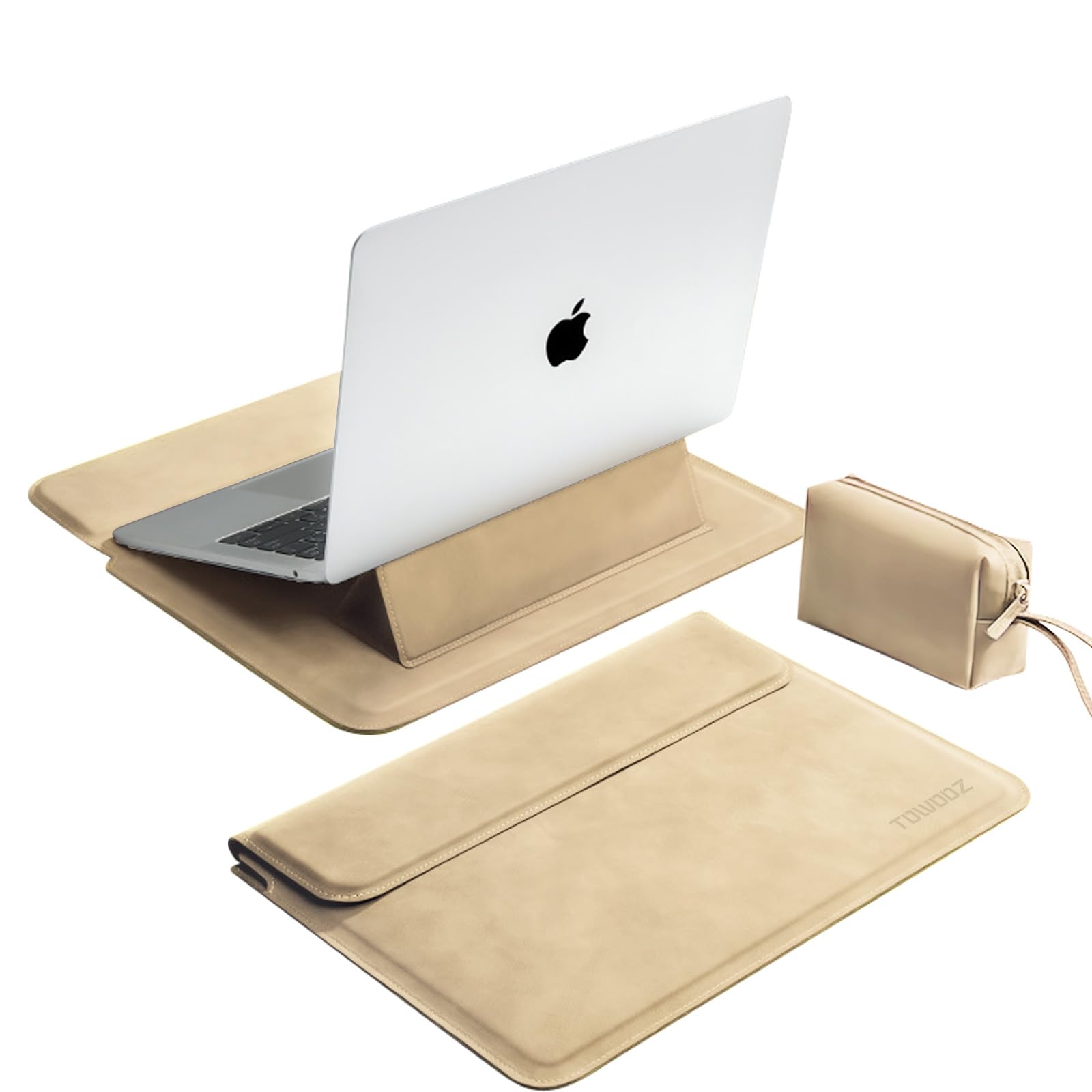 Amazon.co.jp: TOWOOZ MacBook Air ケース「2024新登場」折り畳み式 