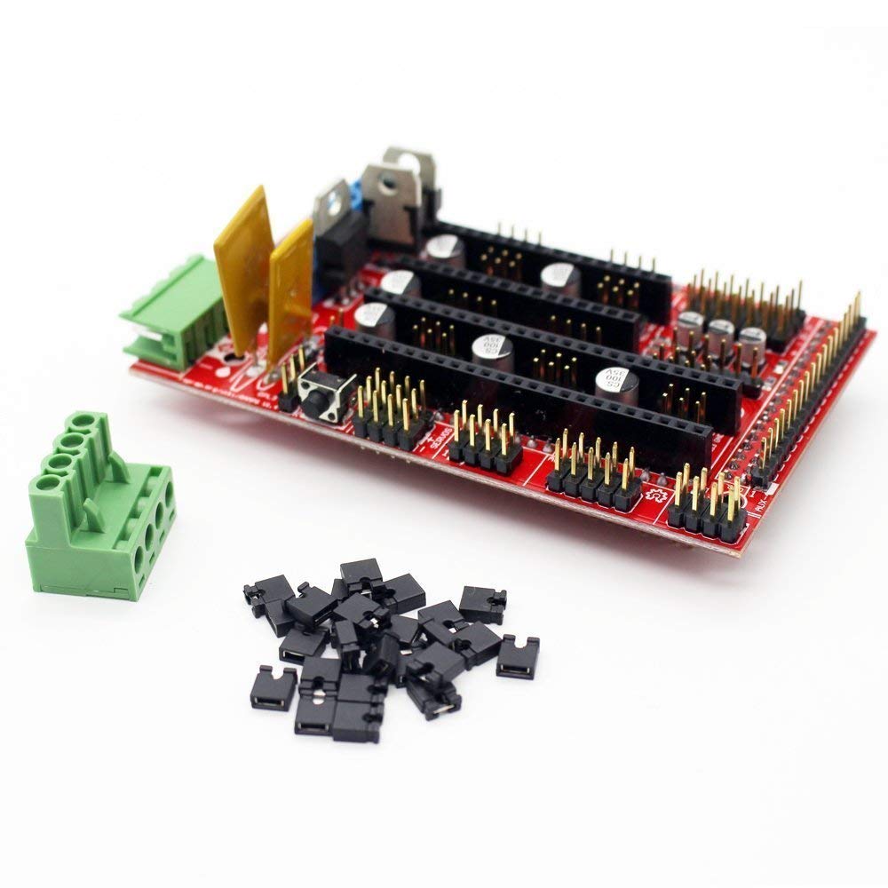 Controller stampante 3D RAMPE 1.4 Mega Shield per Arduino Reprap Prusa Mendel