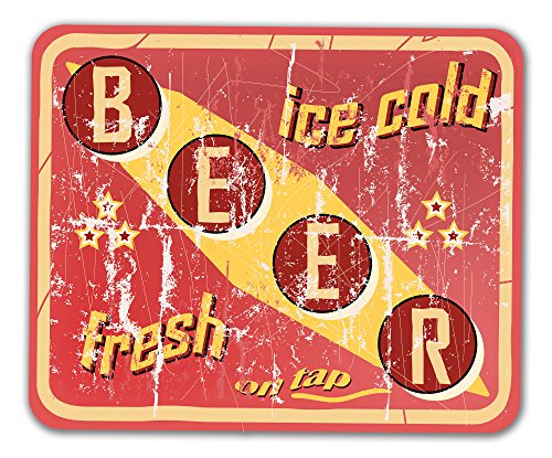 Jp London Pos2451 Ustrip Peel And Stick Removable Wall Decal Sticker Mural Cold Beer Vintage Store Poster, 24-Inch By 19.75-Inch #TOP6