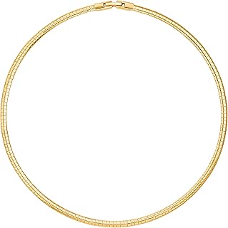 18K Gold Plated Cuff Choker Necklace for Women Chunky Wire Chain Collar Jewelry