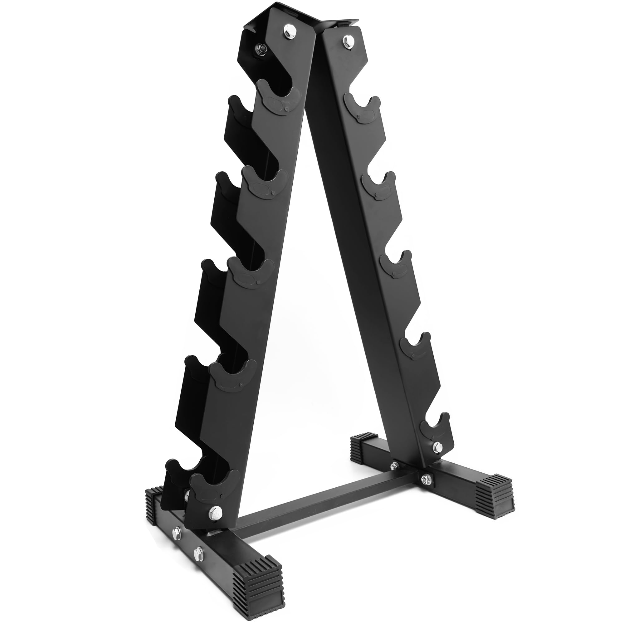 You vs You 5 Tier Dumbbell Weights Storage Rack, Weight Stand Storage Tower for Home Gym, Weight Racks Dumb Bell Holder, Weight Storage, Weight Tower, Vertical Slots, Two Sizes, Training Workouts
