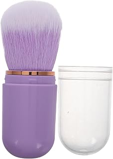 Retractable Mini Blush Brush with Cover, Port...