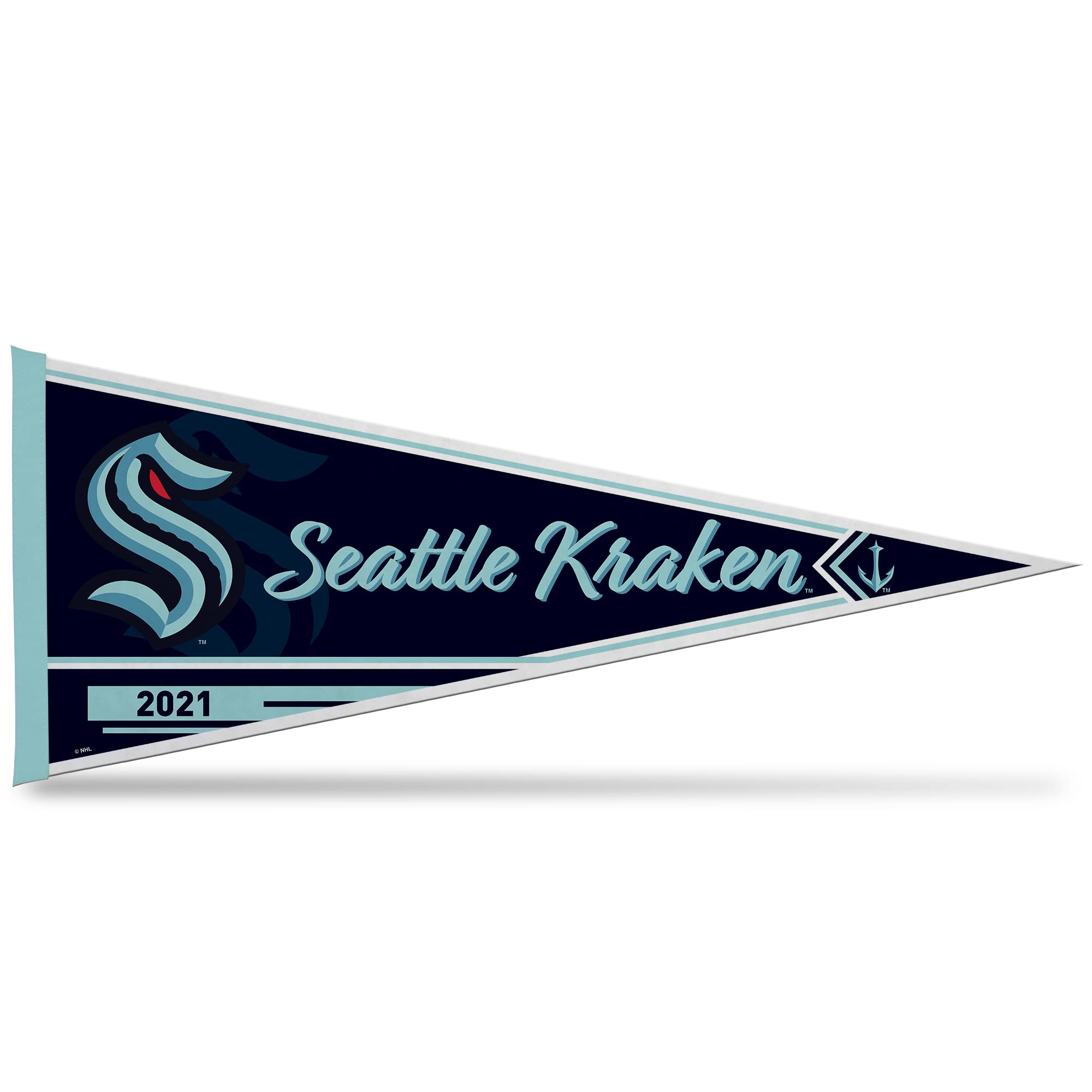 Rico Industries NHL Hockey 12" x 30" Felt Wall Décor Pennant - Great for Home/Bed Room/Man Cave Décor