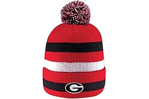 Georgia Bulldogs Pom Knit Hat