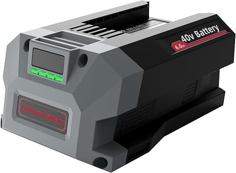 40V 6.0Ah Battery for Skil 40V Battery Replacement, Compatible with Skil PWR CORE 40 Battery Series, Replacement for BY8705-00 BY8708C-01
