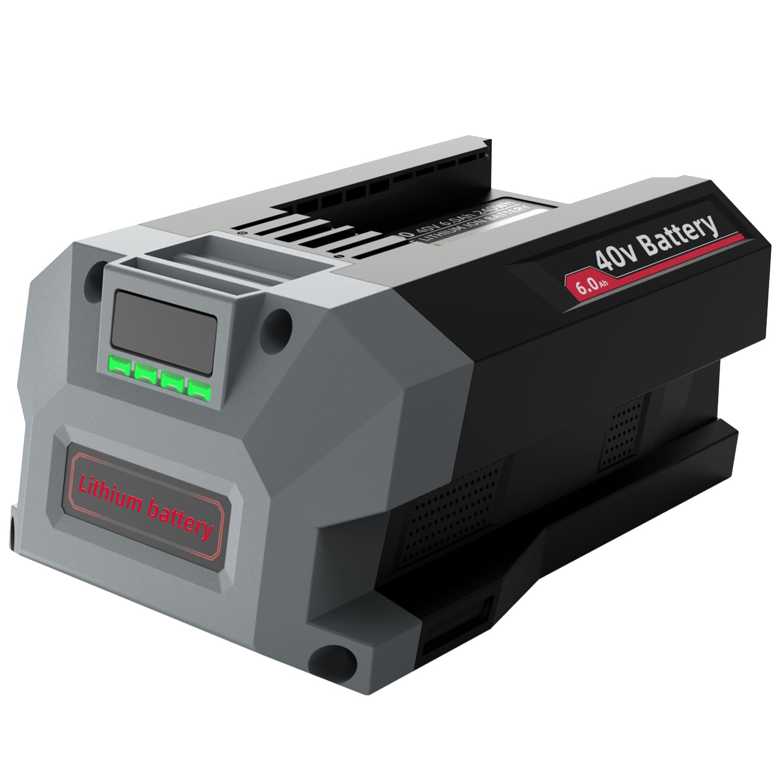 Batería de repuesto de 40 V y 6.0 Ah para Skil de 40 V, compatible con la serie de baterías Skil PWR CORE 40, repuesto para BY8705-00 BY8708C-01