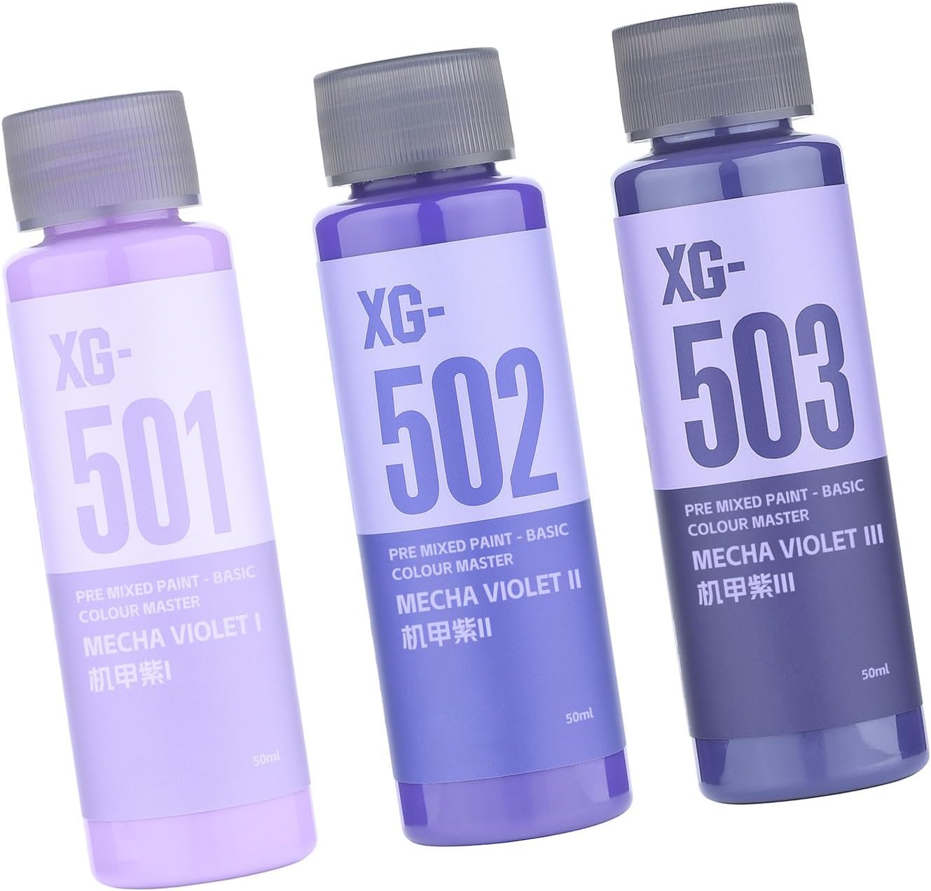 3 Acrylic Model Hobby Paint, Pre-Mixed 50ML Water Based Colors for & Hand Crafting Accessories Pre Mixed Water Based Paint Basic Color Sprayer