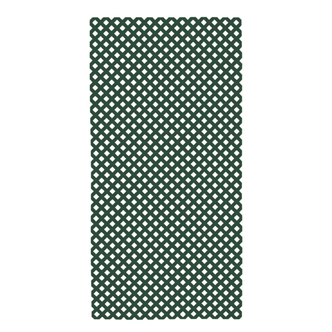 Pack INSTALACIÓN Horizontal 2 CELOSÍAS PVC 18 MM Verde con PERFILES Y UNIÓN 1X2 M