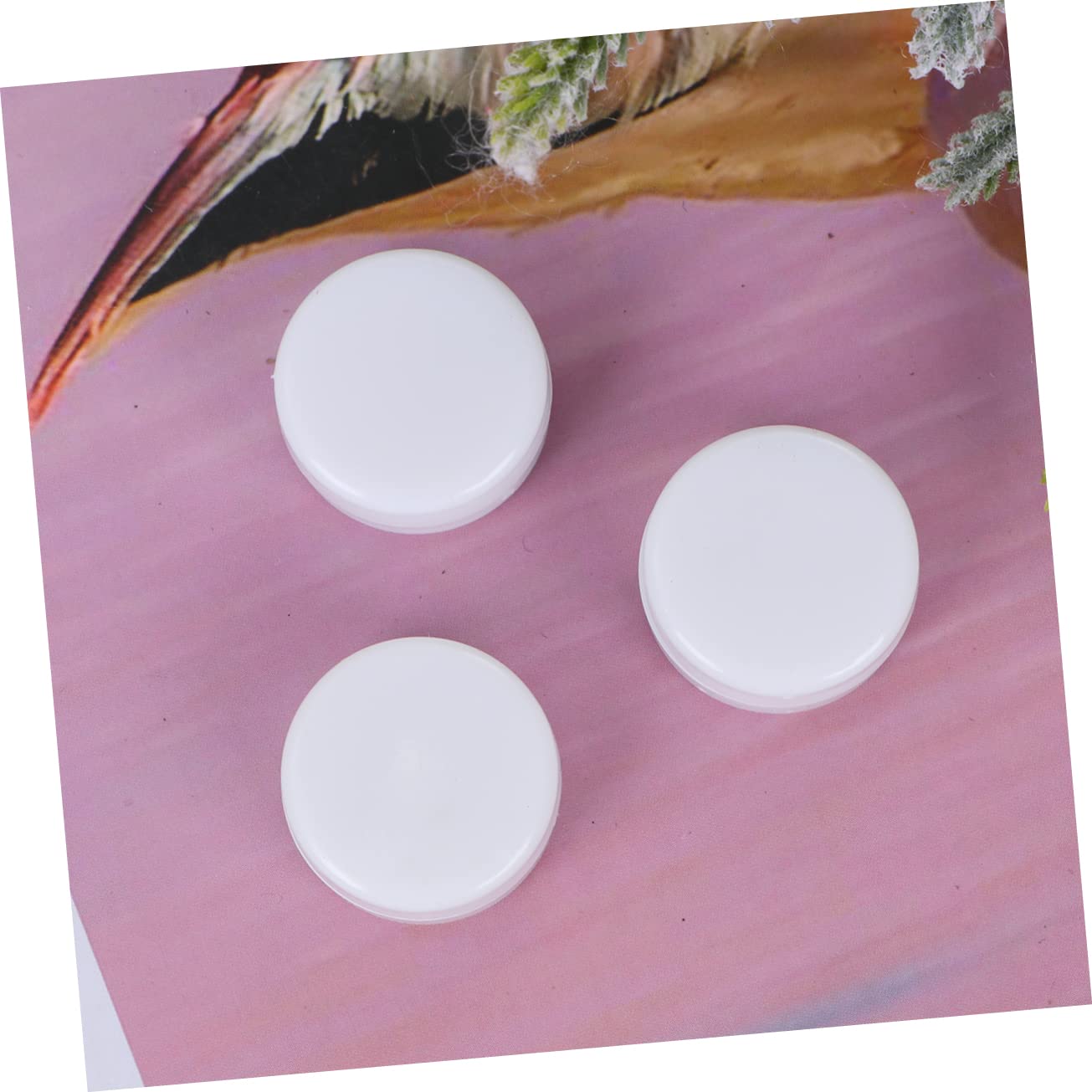 GALPADA 50Pcs Rattle Accessories Plastic Ring Box for Bedside Bells for Strollers Cribs Carriers Engaging Noise Maker Inserts