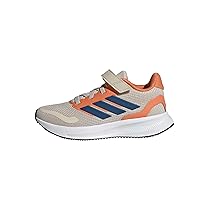 adidas Unisex – Bambini e Ragazzi RUNFALCON 5 Shoes Kids, Alumina, Dusky Petrol, Dusky Orange, 28 1, 2 EU