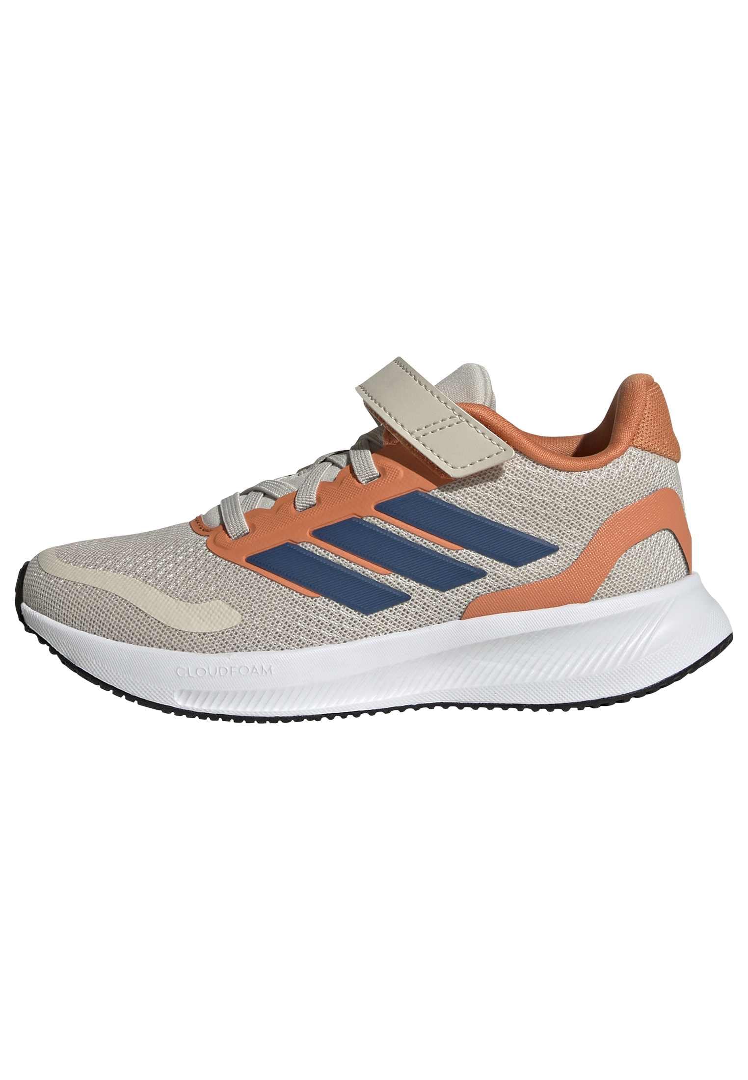 adidas Unisex Kids RUNFALCON 5 Shoes Kids, Alumina/Dusky Petrol/Dusky Orange, 12.5 UK Child