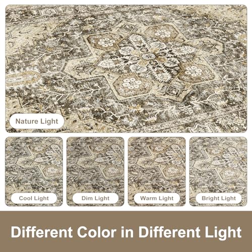 Kimode Anti Fatigue Kitchen Mat, Boho Distressed Kitchen Rugs Sets Of 2 thumb #6