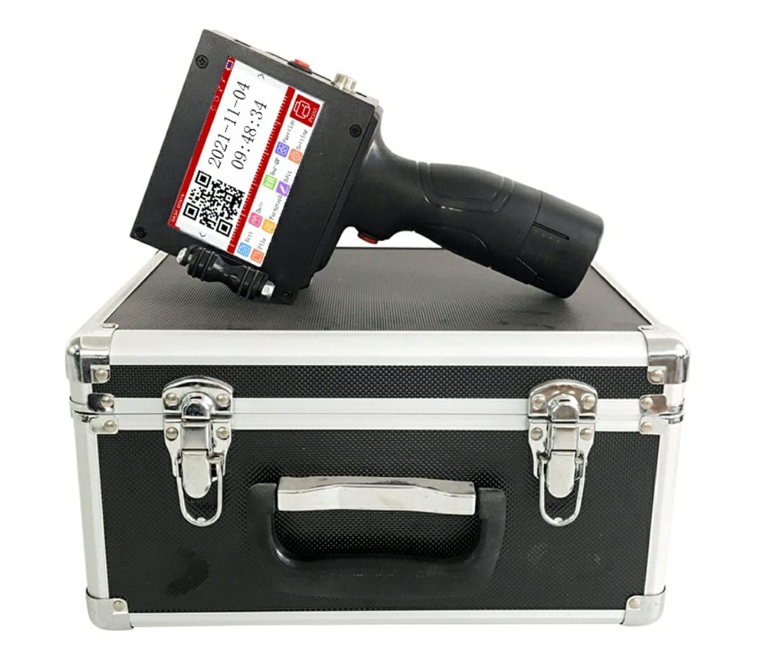 Handheld Inkjet Printer with cartridge | Batch Coding Machine
