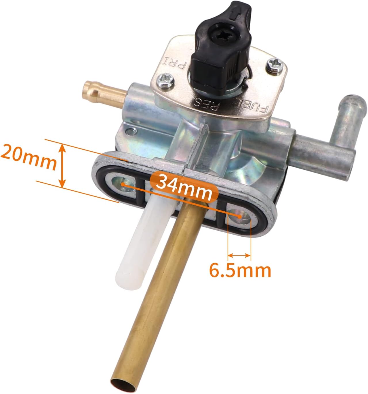 Fuel Petcock Valve Prime/Reserve Vacuum 44300-05G01 Fits for 2002-2006 Suzuki Ozark 250 LTF250 2x4