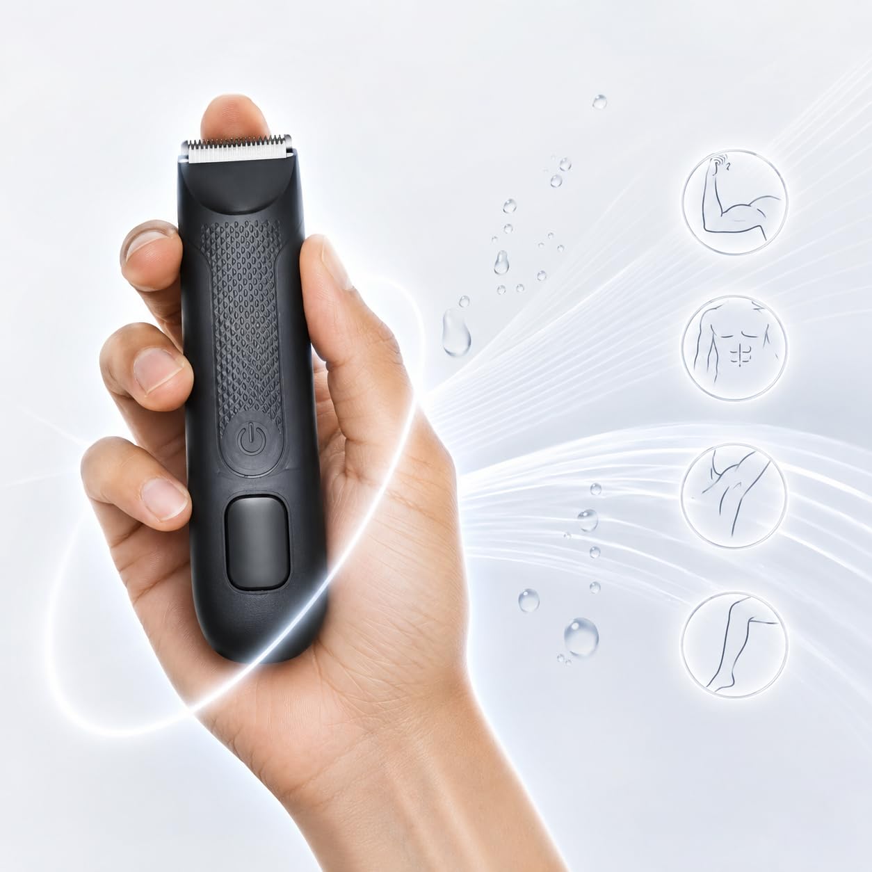Balls Club Der Chairman Intimrasierer Für Body Und Busch Wasserdichter Body Trimmer Für Dusche Reise Und Alltag