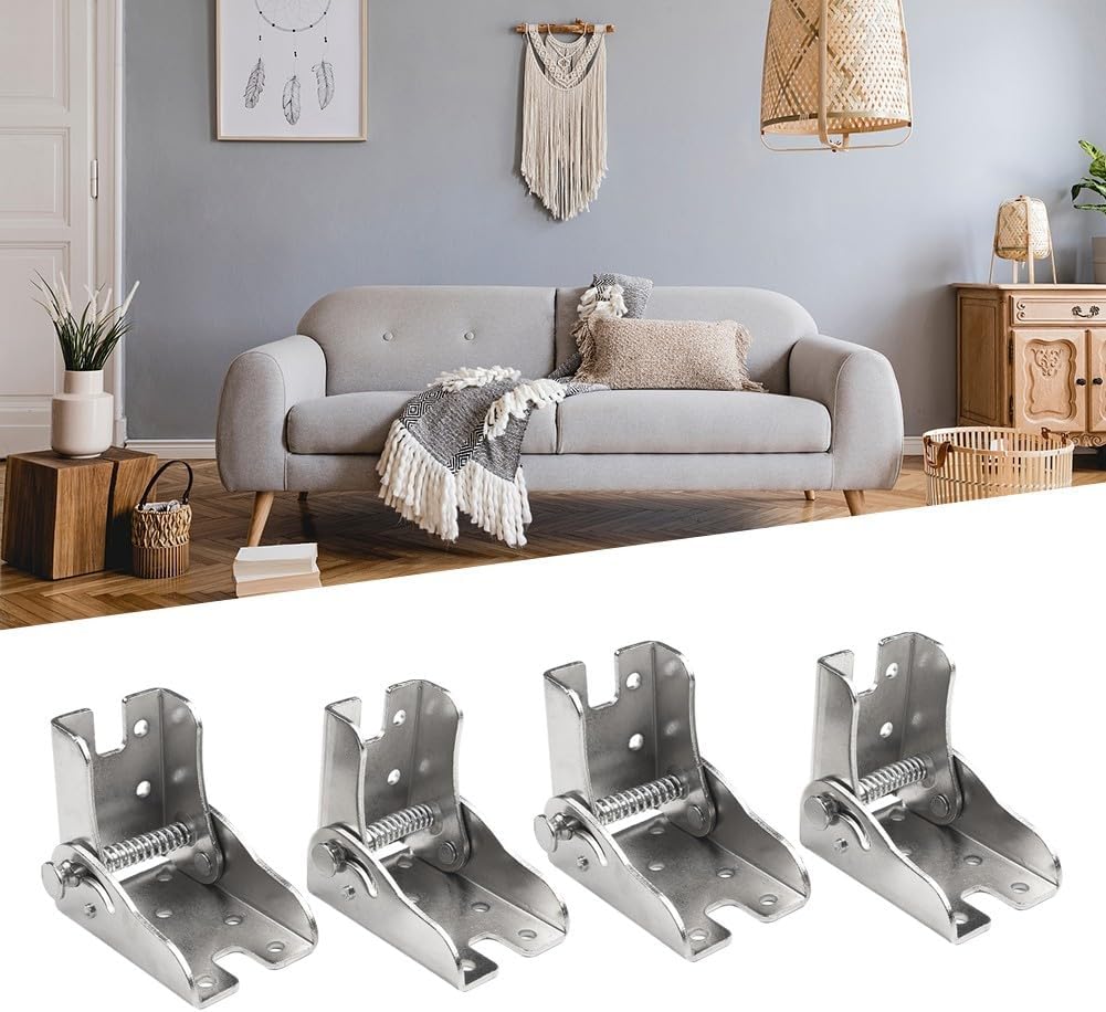 Convenient Folding Hinge Pack with Strong Locking Mechanism, Great for Various Applications Around the Home