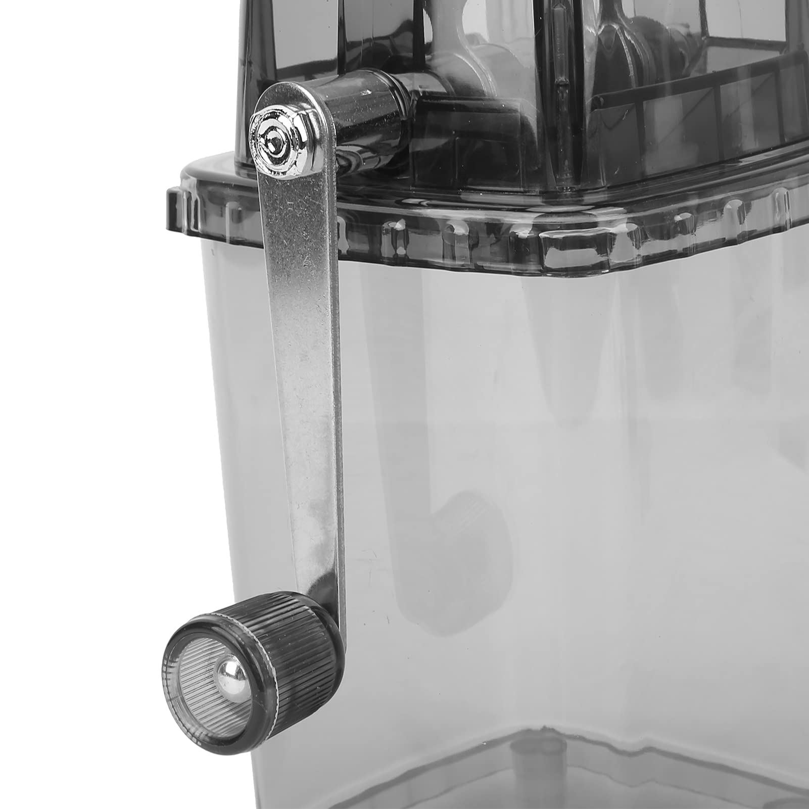 Broyeur à Glace Manuel pour Bouillettes, capacité de 1,2 L, Poignée Ergonomique, sans électricité, Broyeur D'appâts de Pêche avec Mélangeur à Glace pour Bar de Cuisine